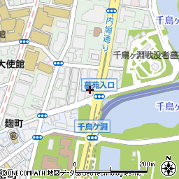 東京都千代田区三番町1-13周辺の地図