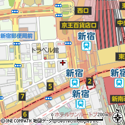 とり鉄 西新宿店周辺の地図