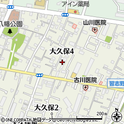 ダイアパレス京成大久保周辺の地図