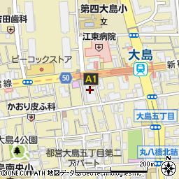 社会医療法人社団順江会江東病院 訪問看護ステーションたんぽぽ周辺の地図