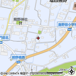山梨県甲州市塩山熊野1322周辺の地図