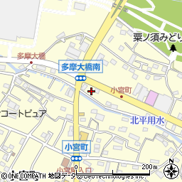 東京都八王子市小宮町197周辺の地図