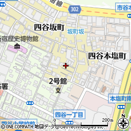 東京都新宿区四谷坂町2-6周辺の地図