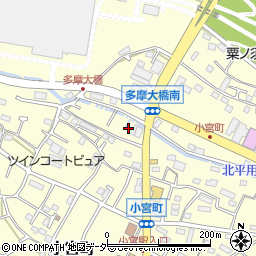 東京都八王子市小宮町939周辺の地図