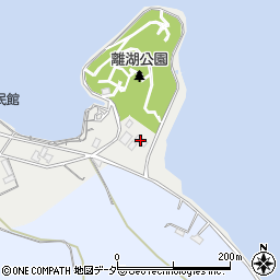 小浜浄水場周辺の地図