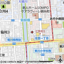 東京都墨田区江東橋5丁目2-5周辺の地図