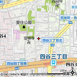 東京都新宿区愛住町8周辺の地図