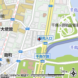 東京都千代田区三番町1周辺の地図