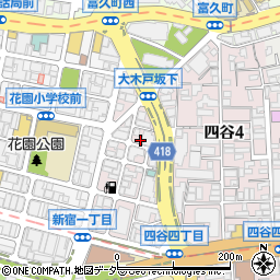 ウィル新宿周辺の地図