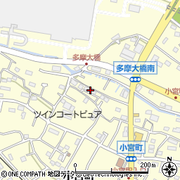 東京都八王子市小宮町932周辺の地図