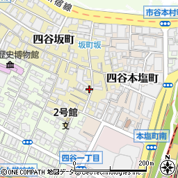 東京都新宿区四谷坂町2-1周辺の地図