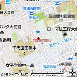 東京都千代田区四番町1-9周辺の地図