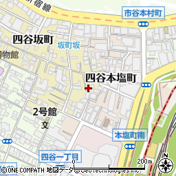 東京都新宿区四谷坂町1-24周辺の地図