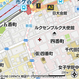 東京都千代田区四番町6周辺の地図