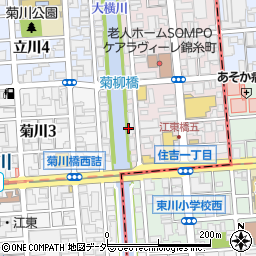 東京都墨田区江東橋5丁目1周辺の地図