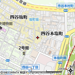 東京都新宿区四谷坂町1-15周辺の地図