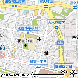 博洋堂新宿ビル周辺の地図