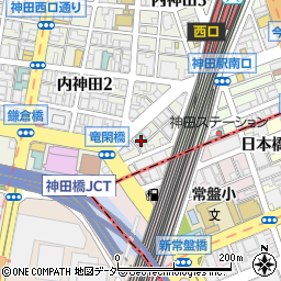 東京都千代田区内神田3丁目2周辺の地図