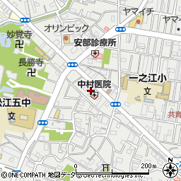 東栄信用金庫江戸川支店周辺の地図