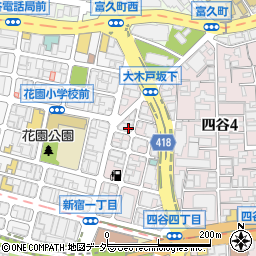 長野興農株式会社　東京支店周辺の地図