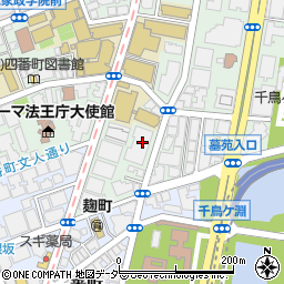 東京都千代田区三番町5-19周辺の地図