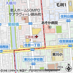 東京都墨田区江東橋5丁目4-5周辺の地図