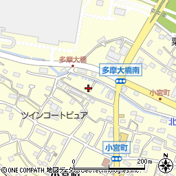 東京都八王子市小宮町934周辺の地図