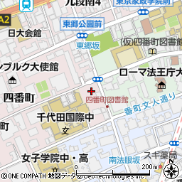 東京都千代田区四番町1周辺の地図