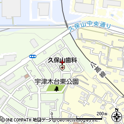 東京都八王子市久保山町1丁目4周辺の地図