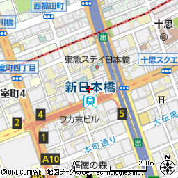 新日本橋駅前歯科クリニック周辺の地図