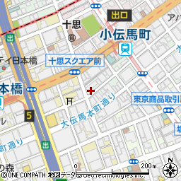 東京都中央区日本橋大伝馬町3-14周辺の地図