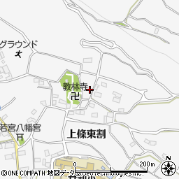 山梨県韮崎市大草町上條東割1570周辺の地図