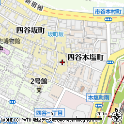 東京都新宿区四谷坂町1-16周辺の地図