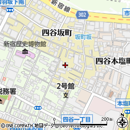 東京都新宿区四谷坂町2-47周辺の地図