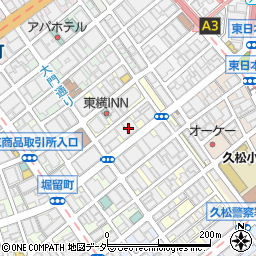 東京都中央区日本橋富沢町10周辺の地図