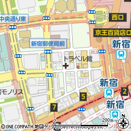 hotspoon 西新宿店周辺の地図