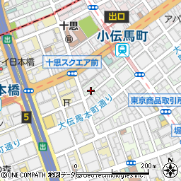 東京都中央区日本橋大伝馬町3-13周辺の地図