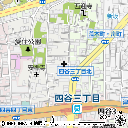 東京都新宿区愛住町7周辺の地図