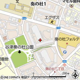 千葉県習志野市奏の杜周辺の地図