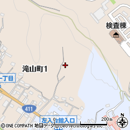東京都八王子市滝山町1丁目周辺の地図