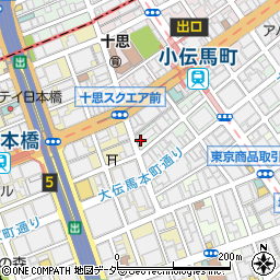 ＴＮＳ日本橋大伝馬町駐車場周辺の地図