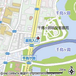 東京都千代田区三番町2-1周辺の地図
