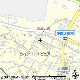 東京都八王子市小宮町933周辺の地図