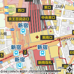みずほ銀行ルミネ新宿 ａｔｍ 新宿区 銀行 Atm の住所 地図 マピオン電話帳