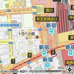 KICHIRI SHINJUKU WEST 西新宿周辺の地図