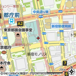 京王プラザホテル南館周辺の地図