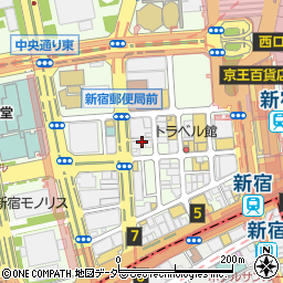 グリーン警備保障株式会社　新宿支社周辺の地図