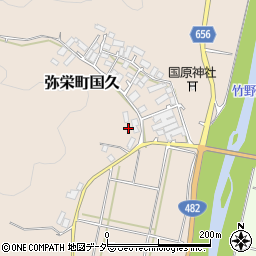 京都府京丹後市弥栄町国久周辺の地図