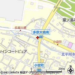 東京都八王子市小宮町203周辺の地図