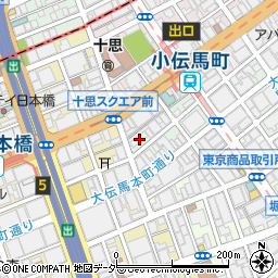 東京都中央区日本橋大伝馬町3-2周辺の地図